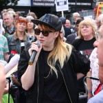 Antyrasistowska demonstracja w Southampton UK Anglia (11)