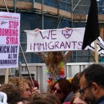 Antyrasistowska demonstracja w Southampton UK Anglia (14)