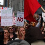 Antyrasistowska demonstracja w Southampton UK Anglia (17)