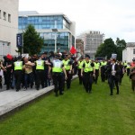 Antyrasistowska demonstracja w Southampton UK Anglia (18)