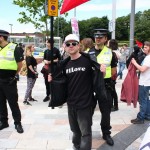 Antyrasistowska demonstracja w Southampton UK Anglia (20)
