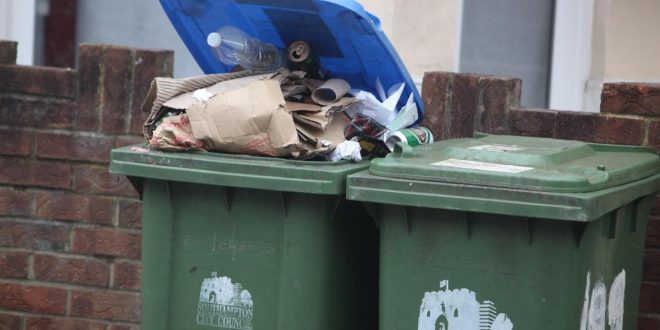 Koniec z cotygodniowym odbiorem śmieci w Southampton
